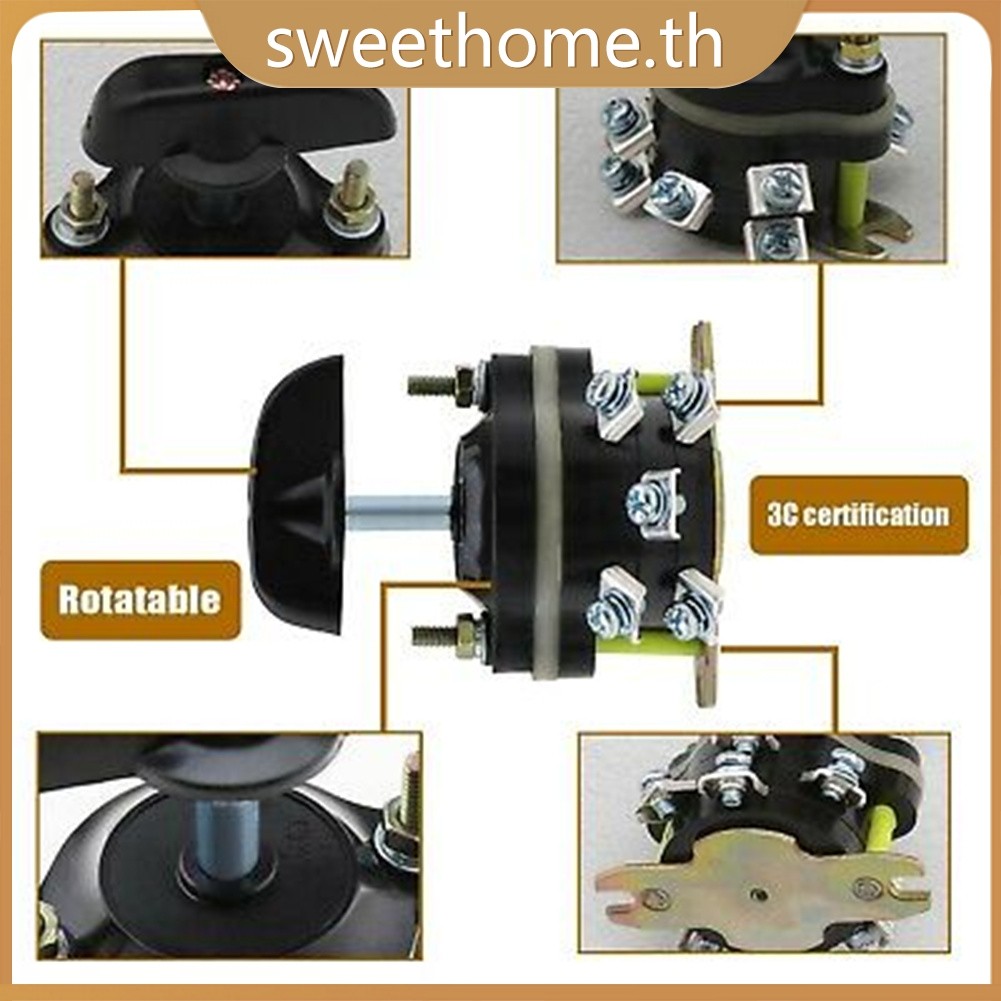 <SWHOME> 380v 10A 3 เกียร์สวิตช์ถอยหลังไปข้างหน้าสําหรับรถ ATV ไฟฟ้า Pedicab Go-kart <OCTOBER>
