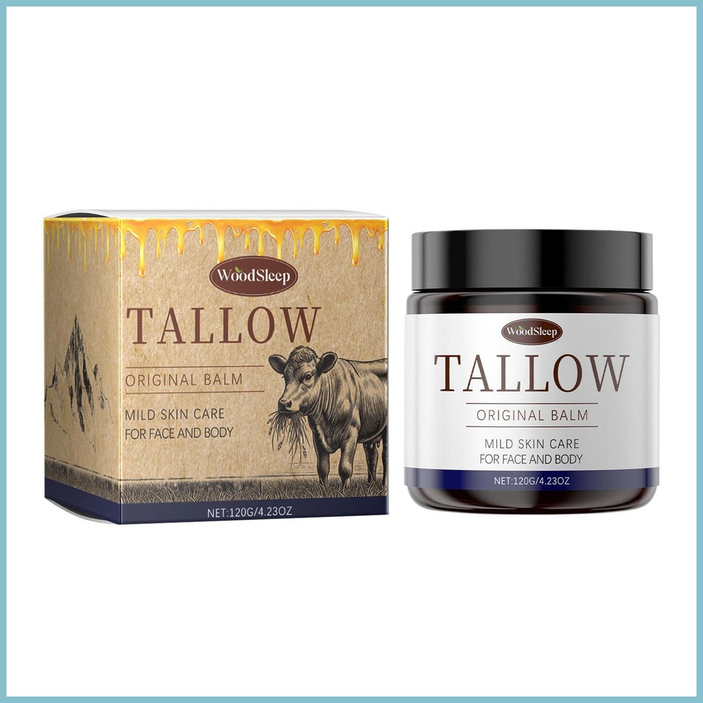 ใบหน้า Tallow Honey Balm Beef Tallow Face Balm Beef Tallow Skincare Moisturizing Balm 120g Tallow Ba