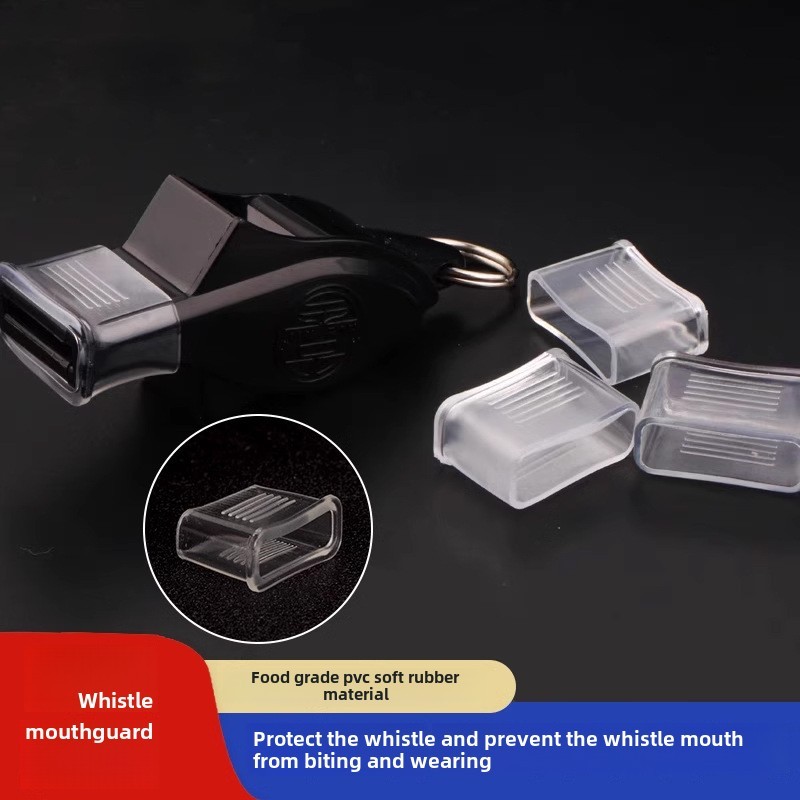 Whistle Mouthguard บาสเกตบอล Dolphin นกหวีดผู้ตัดสิน Mouthguard ฝาครอบยาง เม้าท์การ์ดซิลิโคน Lip Gua