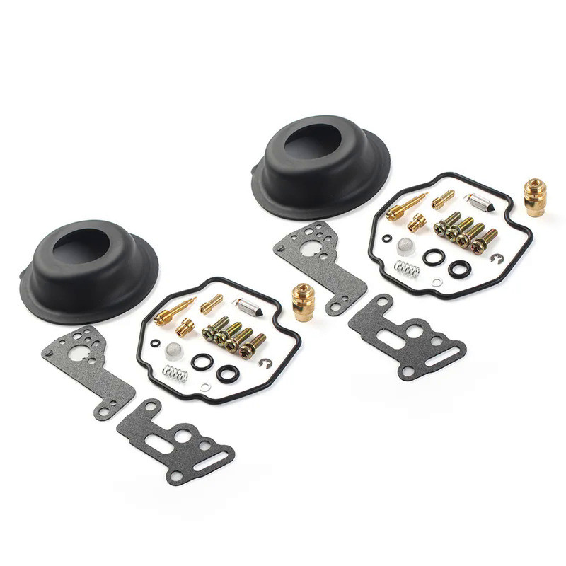 Mo Motorcycle Carburetor Repair Rebuild Kit Diaphragm 2 Sets For Yamaha XV535 XV500 Virago XV 500 53