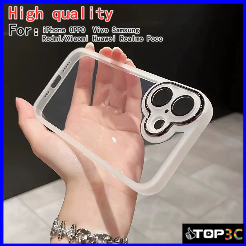 เคส iPhone 16 ป้องกันกล้อง เคสโทรศัพท์แบบใส ของฉัน MY