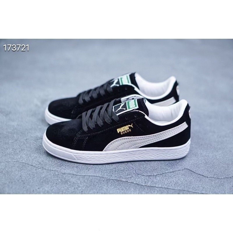 PUMA SUEDE CLASSIC Black Premium promotional sneakers