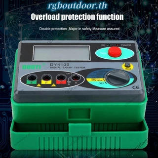 จัดส่งในกรุงเทพฯ🚚 Dy4100 Insulation Digital Earth Meter Earth Ground Resistance Ohm Tester