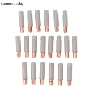 Kamembetbg 2 ชิ้น/เซ็ต 15AK เชื่อมเคล็ดลับใหม่ Coag ป้องกัน 25 มม.M6 แก๊สหัวฉีดเคล็ดลับ 0.8 มม.-1 มม. MIG เชื่อมไฟฉายเชื่อมเครื่องมืออะไหล่ TH