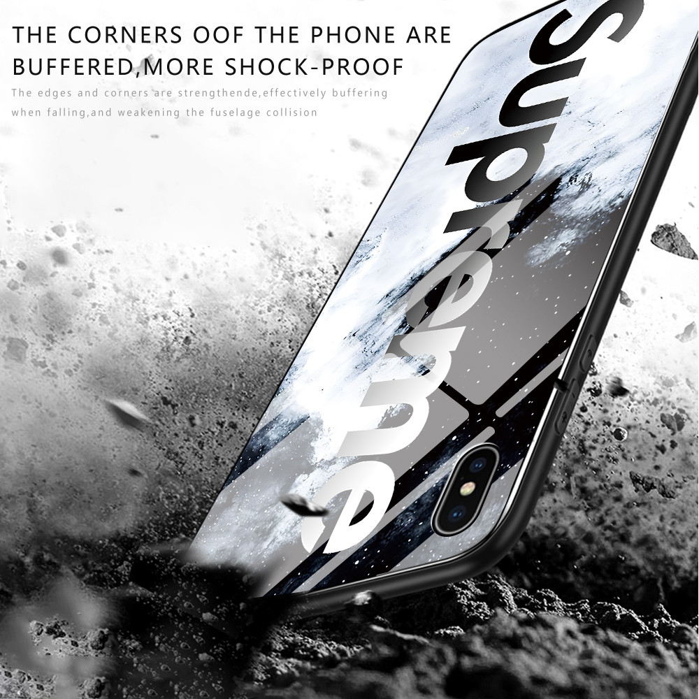 เคส For เคสแข็ง OPPO Reno 12 12F 11 11F 10 8 8T 8Z 7 7Z 6Z 6 5 4 2 4Z 2F F11 F9 F7 F5 Pro Youth 4G 5G ออปโป้ Glass BLK - รูปที่ 7