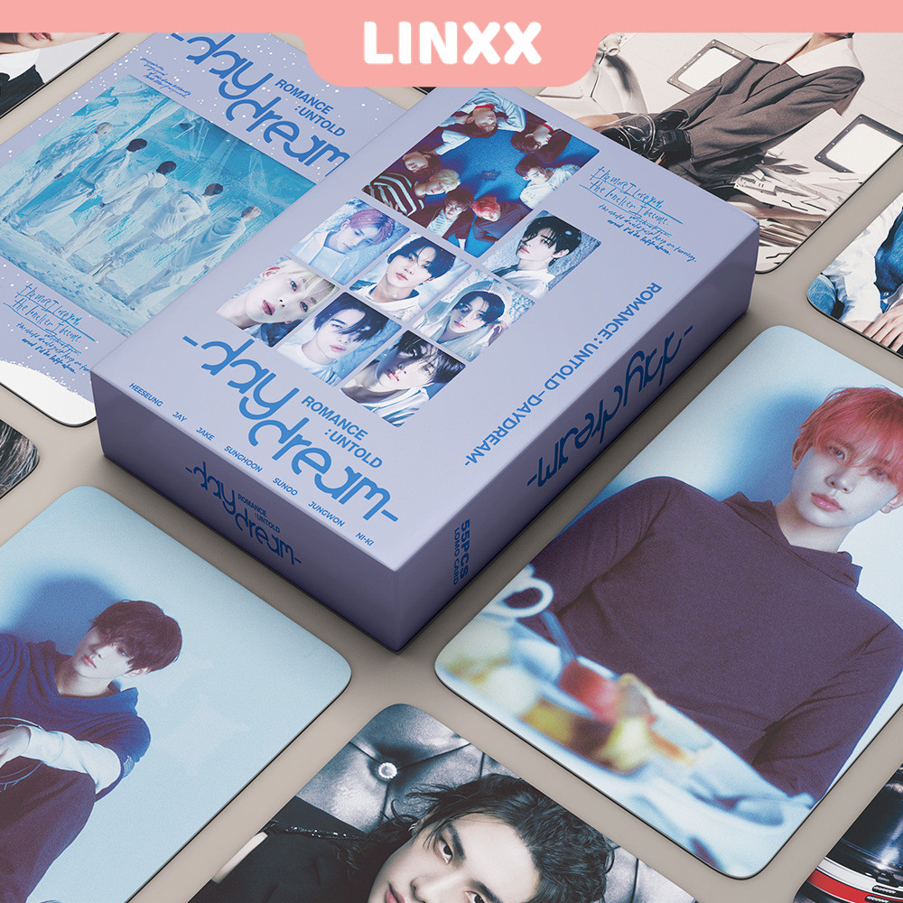 Linxx 55 ชิ้น ENHYPEN Daydream อัลบั้ม Lomo Card Kpop Photocards ชุดโปสการ์ด