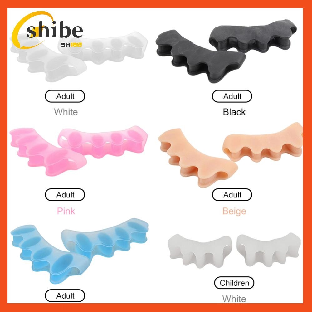 [shibell01.th] 1 คู่ Toe Separator Hallux Valgus Corrector Orthopedic Hammer Straightener
