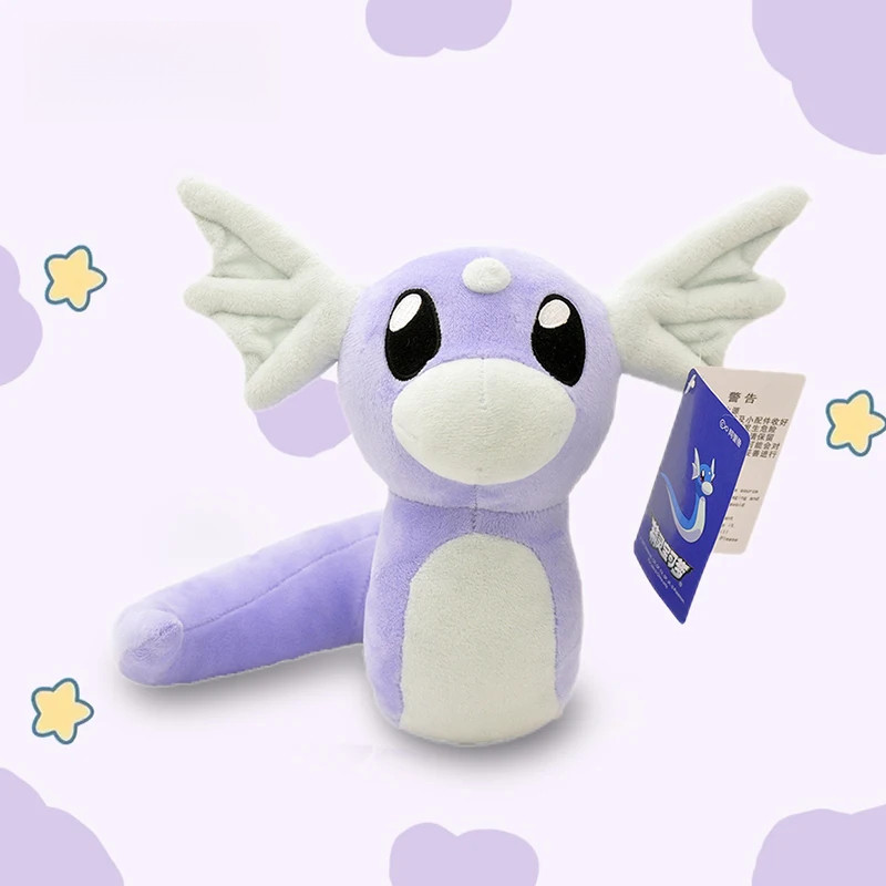 Pokemon Kawaii dratini ตุ๊กตาของเล่นการ์ตูนและน่ารัก mini Dragon Plush ตุ๊กตาโยนหมอนของขวัญวันเกิดสำ