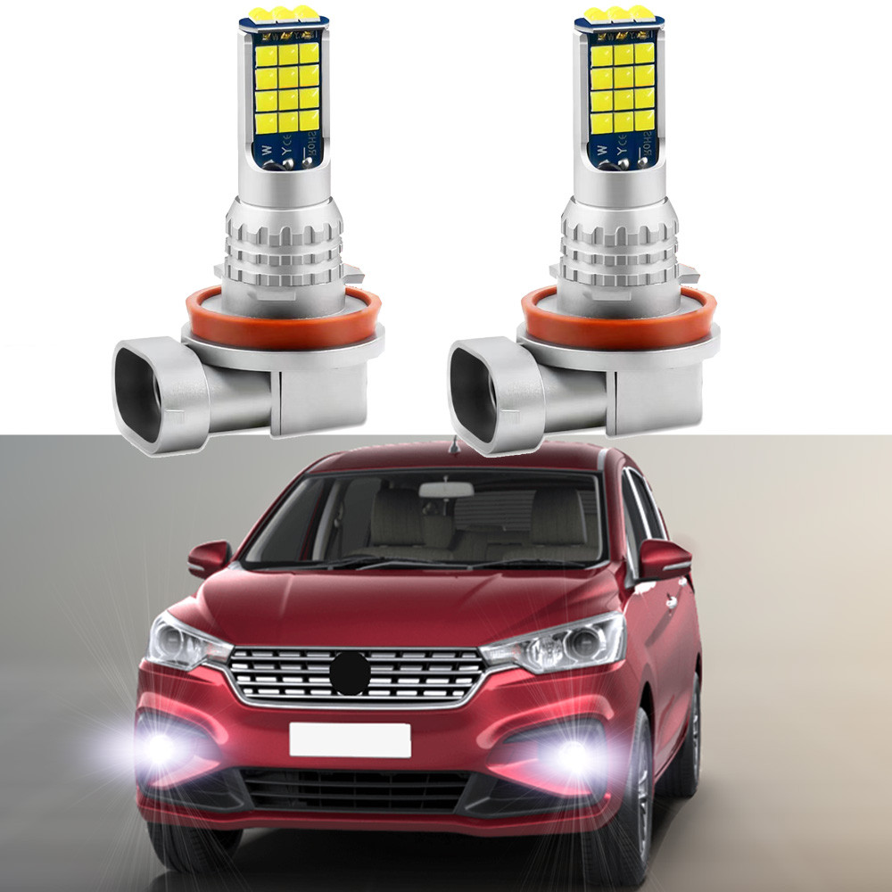 2 ชิ้น Led ไฟตัดหมอกรถยนต์สําหรับ Suzuki Ertiga 2012-2019 2020 2021 2022 2023 หลอดไฟหมอกด้านหน้า Canbus