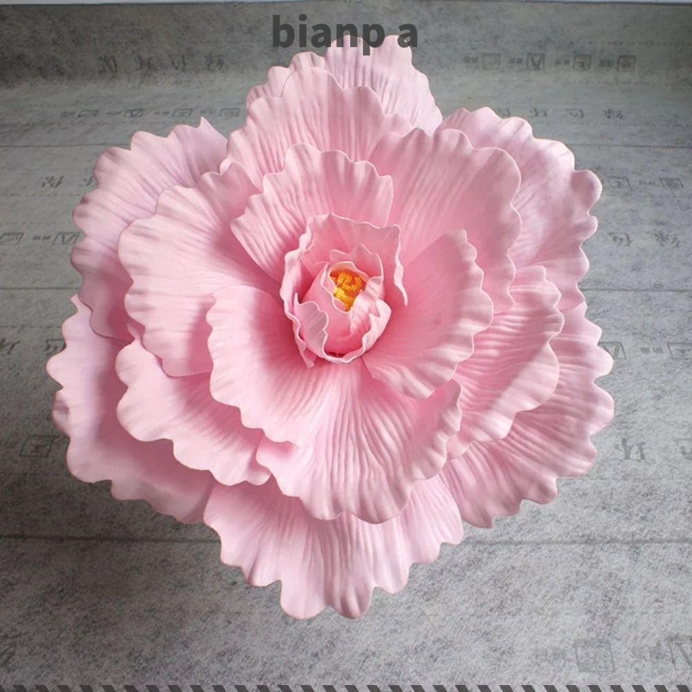 Bianpa PE โฟมดอกกุหลาบ, อุปกรณ์ภาพตกแต่งงานแต่งงานจําลองดอกไม้กุหลาบ, ยักษ์ 50 ซม. Stage Party Supply ผนังพื้นหลัง