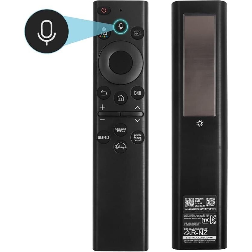 BN59-01385A รีโมทสมาร์ททีวีเสียงพูด รองรับ Samsung Neo QLED 4K/8K รุ่น Q60BD QN85BD Q60B QN85B Q80B 