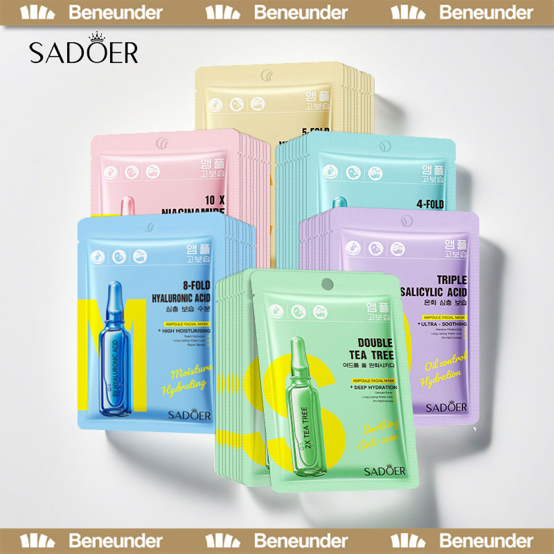 YTL แผ่น มาร์คหน้า SADOER คัดสรรวัตถุดิบนำเข้าจากเกาหลี บำรุงผิว