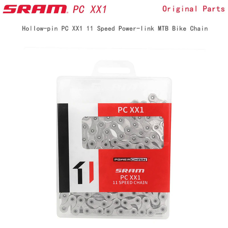 SRAM PC XX1 Bike Chain for MTB Bike 11 Speed 1X11S 11V Hollow-pin Power-link 118links Bicycle Chains
