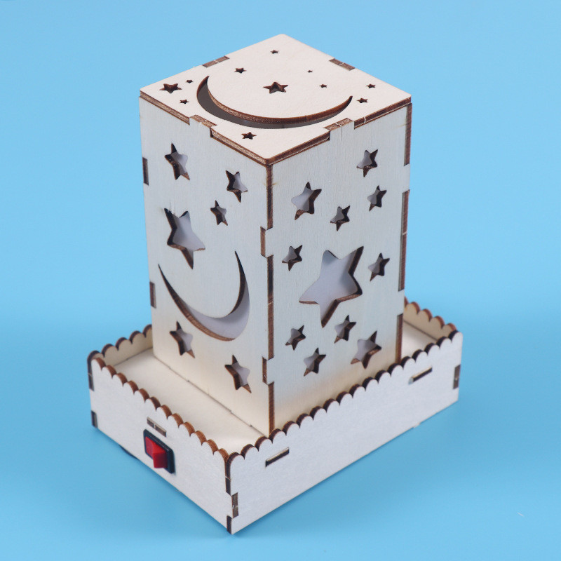 การศึกษา DIY Starry โคมไฟ Night Star Moon Light เด็กวิทยาศาสตร์ STEM การศึกษา Physic การสอนโรงเรียนการทดลองโครงการของขวัญ - รูปที่ 2