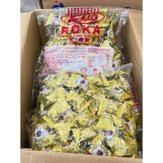 Roka ช็อคโกแลตเวเฟอร์ เคลือบถั่วลิสงและช็อคโกแลต ถุงใหญ่ จำนวน 80 เม็ด