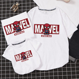 🔥พร้อมส่ง&COD🔥RINA STUDIO เสื้อผ้าพ่อแม่ลูก สไปเดอร์แมนการพิ…