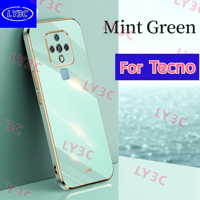 ชุบเคสโทรศัพท์สําหรับ Tecno Camon 16 Pro Tecno CE7 CE7j CE9h ปลอกที่แม่นยําเคสป้องกันกล้องหรูหราขอบต