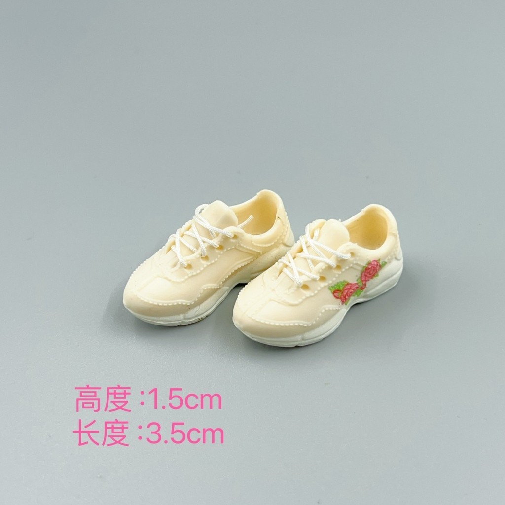 รองเท้าจิ๋ว Baby House Accessories Barbie OB Blythe มีจําหน่ายรองเท้าผ้าใบมินิมาร์ตินแฟชั่น