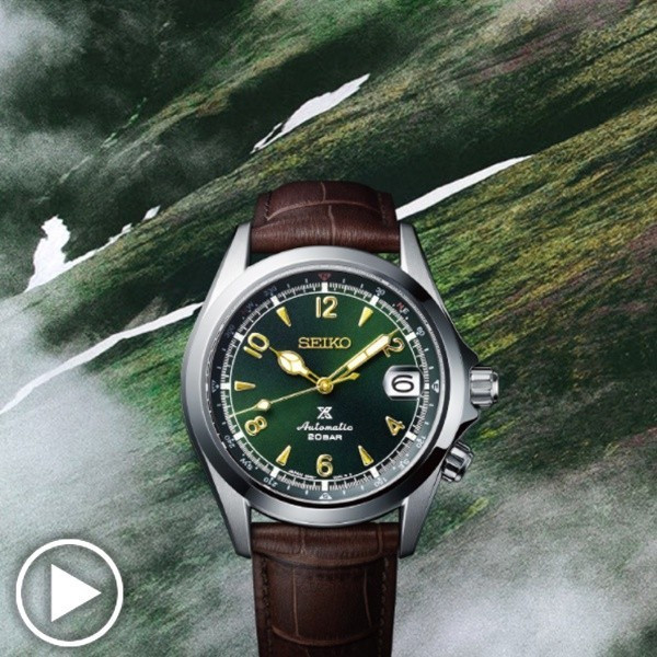 SEIKO x PADI นาฬิกาสปอร์ตสีเขียวชายหนังมัลติฟังก์ชั่นคลาสสิกสําหรับของขวัญผู้ชายที่ดีที่สุด