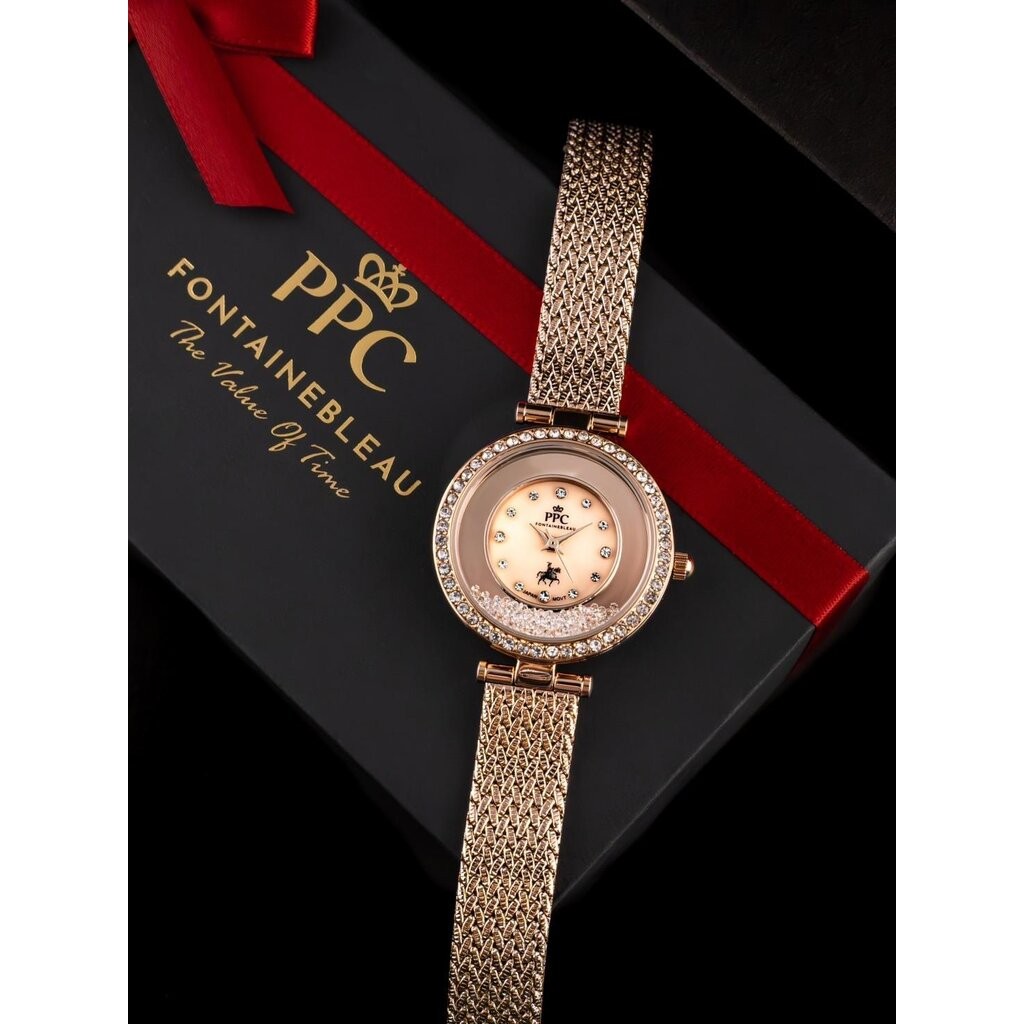 Paris Polo Club PPC-EA06นาฬิกาผู้หญิงParis Polo นาฬิกาปารีสโปโลสุดหรูของแท้ประกันศูนย์ไทย