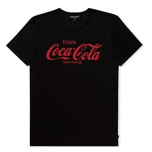 เสื้อยืดสตรีทผ้าฝ้ายแท้คุณภาพสูง Coca-Cola Retro Style (COKE001) มีหลายขนาด Super All-Match