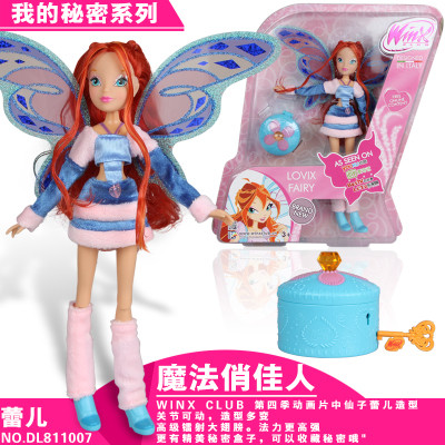 ตุ๊กตาบาร์บี้อย่างเป็นทางการของ Audi Double Diamond WINX Winx Club การเปลี่ยนรูปนางฟ้า Si Cheng สาวส