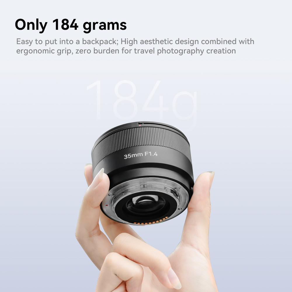 7artisans 35 มม.F1.4 AF APS-C เลนส์โฟกัสอัตโนมัติขนาดใหญ่สําหรับกล้อง Sony E Nikon Z Fuji XF Mount