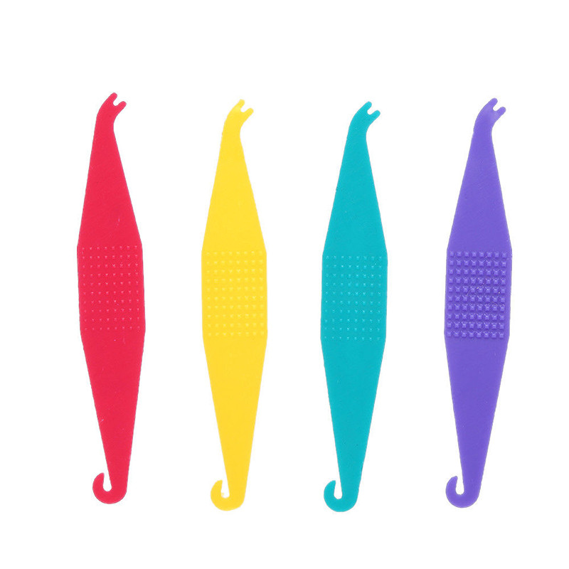 100pcs ทันตกรรมยืดหยุ่นยาง Band Placer สําหรับ Braces ทิ้งจัดฟันยาง Ligature Links แหวน Retractor สําหรับ Braces - รูปที่ 2