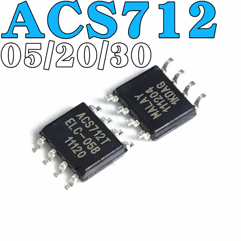 ‌Original ACS712ELCTR-05B-T, ACS712ELCTR-20A-T, ACS712ELCTR-30A-T ACS712 SMD Hall-Effect Current Sen