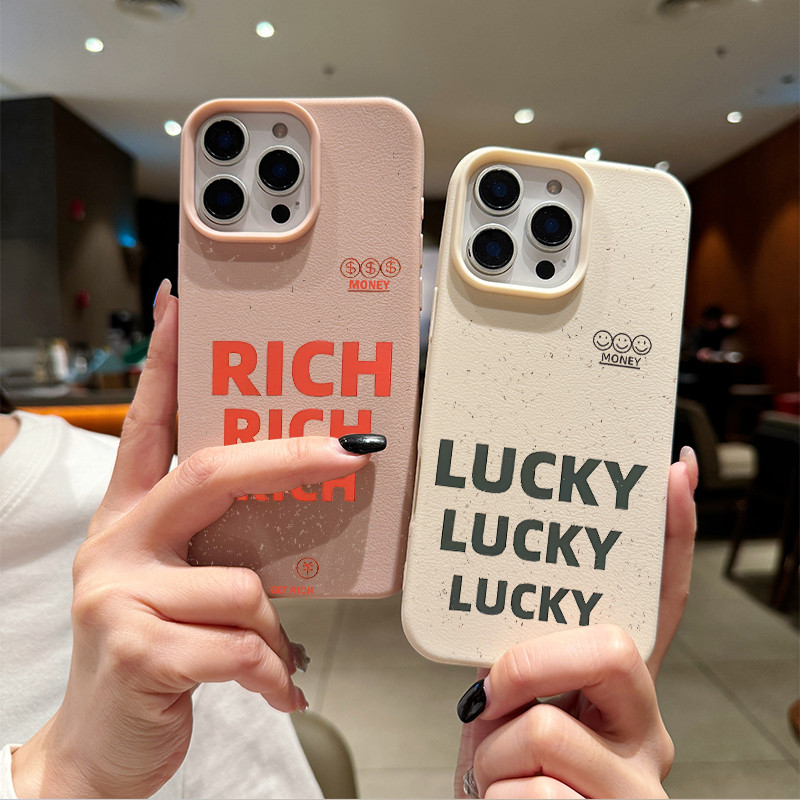 แอปเปิ้ลโทรศัพท์ RICH สำหรับ iPhone เคสไอโฟน 13 12 11 PRO MAX X XS MAX 16 15 14 XR 7/8PLUS จัดส่งจากประเทศไทย - รูปที่ 5
