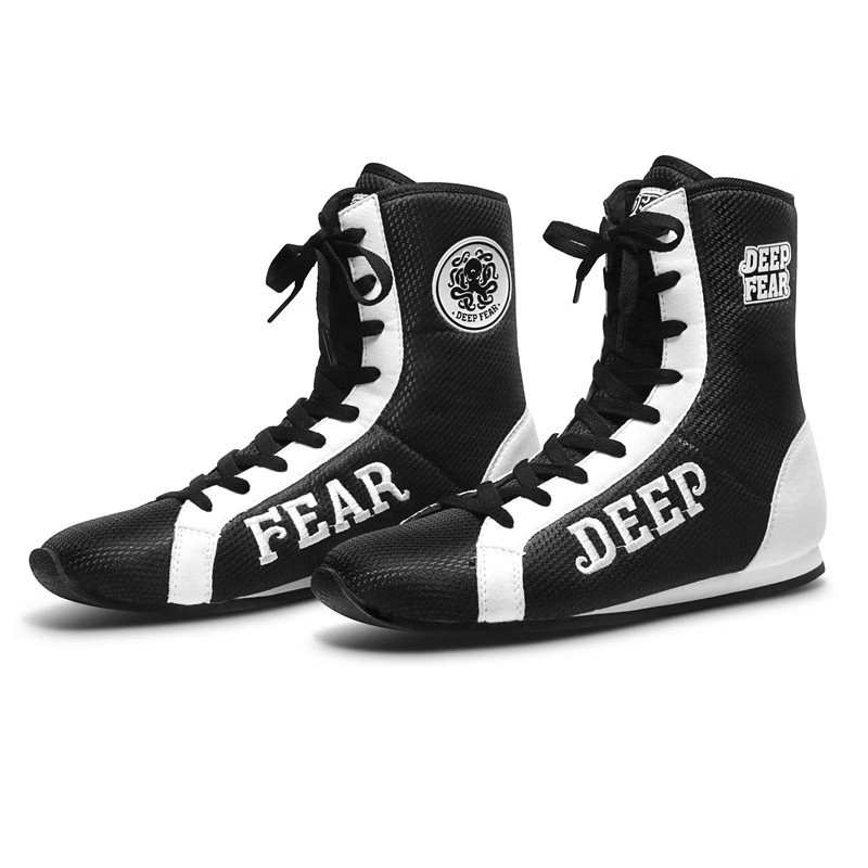 [Retro All-Match] DEEP FEAR Boxing Shoes Men Boxing Fighting Sports Shoes Aerobic Training Shoes Box