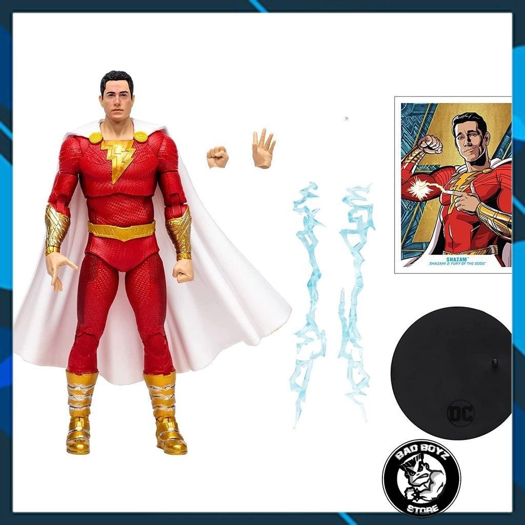 McFarlane DC Multiverse ชาแซม 7 นิ้ว!: โกรธของพระเจ้า - Shazam