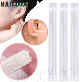 ด้ายทําความสะอาดเจาะหูแบบนุ่ม 60 ชิ้น | Hypoallergenic Paper…