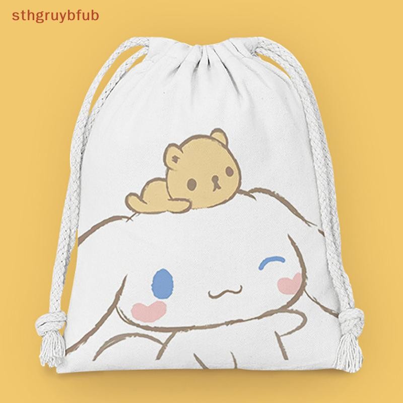 Sthb Drawstring Bag Cartoon Small Bag Sundry Storage Cosmetic Portable Toiletry Bag Candy Gift Bags TH