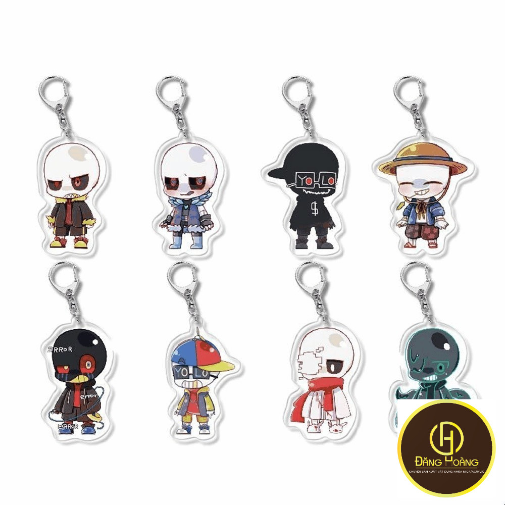 พวงกุญแจ, สแตนดี้, Undertale Sans Flowey Papyrus Asriel Chibi อะนิเมะตกแต่งโต๊ะ