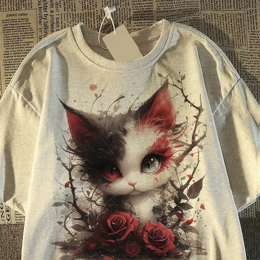 【ส่งจากไทย】 เสื้อยืดตัวใหญ่สไตล์เกาหลีน่ารัก oversize T-shirts เสื้อผ้าแฟชั่นสาวอวบ เสื้อโอเวอร์ไซส์ผู้หญิง thumbnail 4