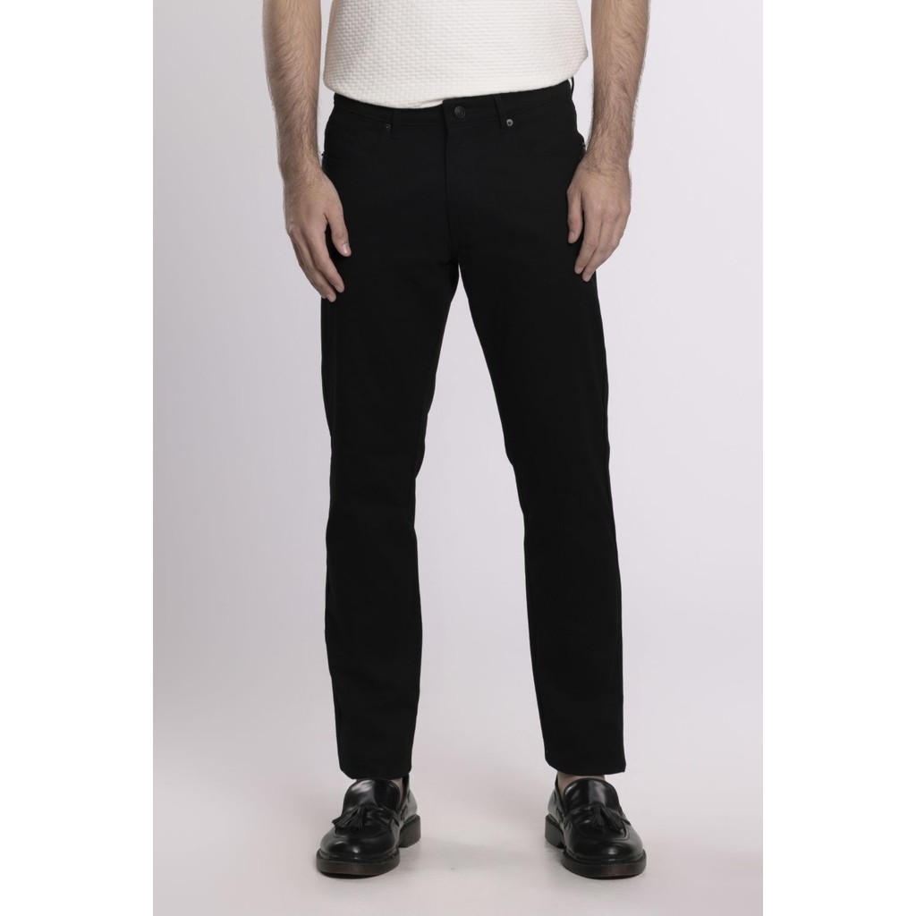 MOC - กางเกงยีนส์ผู้ชาย Vitus - สีดํา