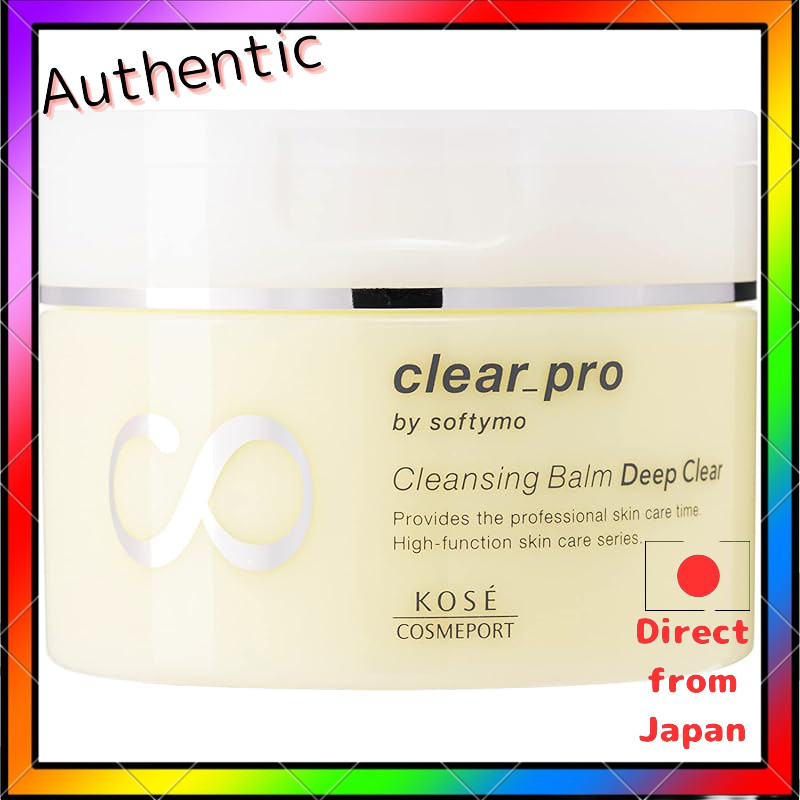 Sofymo KOSE Clear Pro Cleansing Balm Deep Clear for Pore Blackheads 90 grams (x 1)