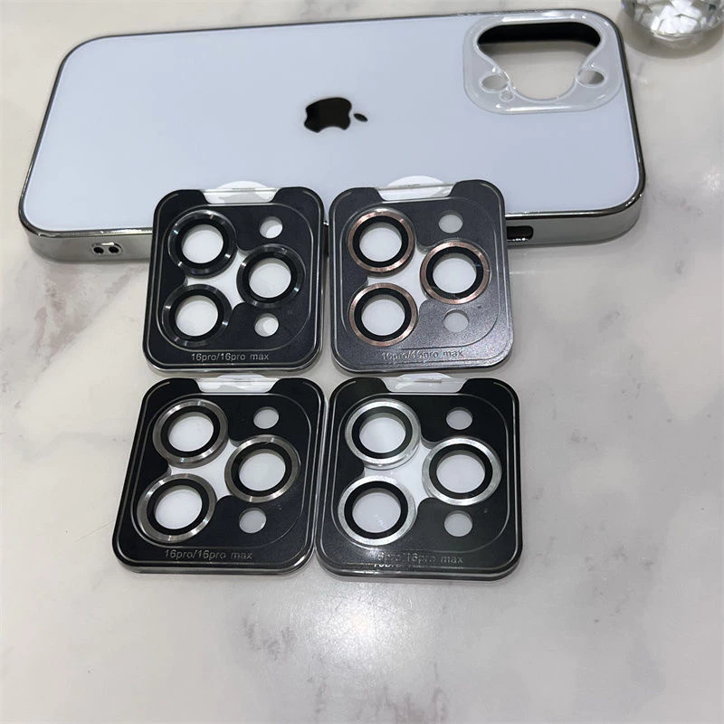 ส่งจากไทย ฟิล์มกล้อง แหวนเลนส์อัลลอยด์ เลนกล้อง เลนส์กล้อง สำหรับ ไอโฟน For iphone 17 16 15 11 12 13 14 Pro Max 14 Plus thumbnail 7
