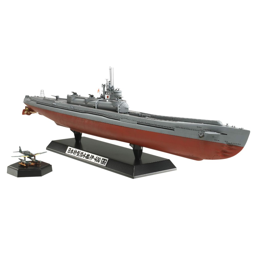 Tamiya 1/350 Ship Series No. 19 Imperial Japanese Navy Type A Submarine I-400 Plastic Model 78019