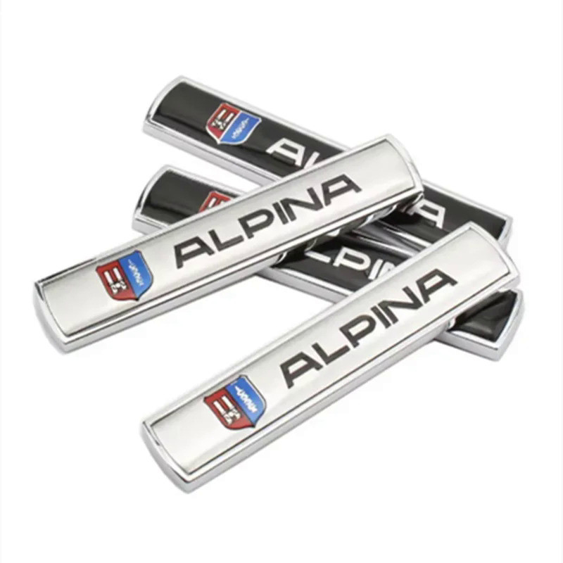 ALPINA letter logo car sticker for Alpina sports side standard rear trunk modification accessories u