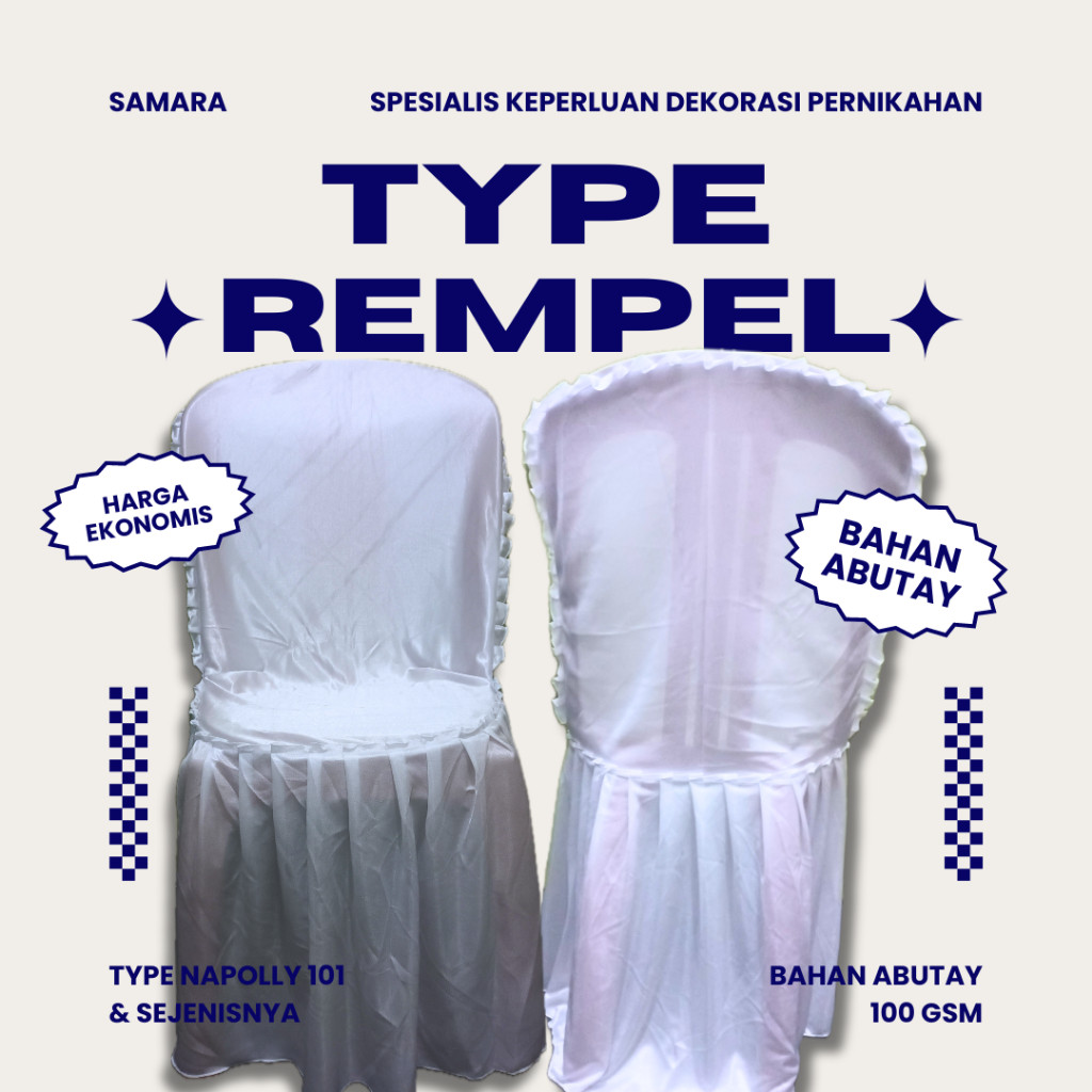 NAPOLI CHAIR COVER NAPLLY 101 ECONOMIC CHAIR COVER