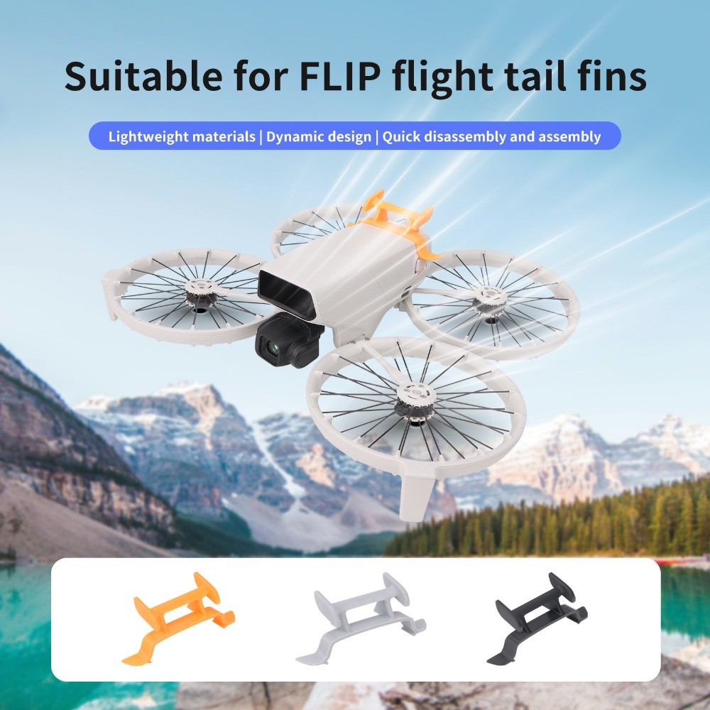สําหรับ DJI FLIP หางการบินช่วยลดความต้านทานการไหลของอากาศ, ขายึดหางเร็ว, อุปกรณ์เสริมโดรน