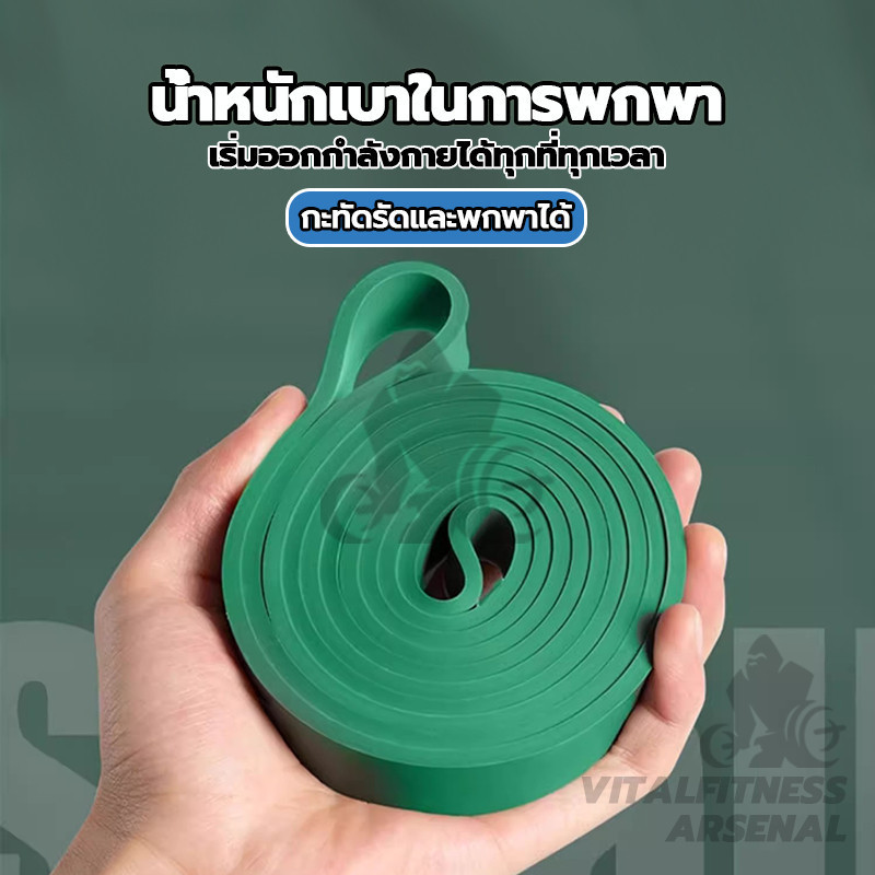 ยางยืดออกกำลังกาย ยางยืดออกกําลังกายแรงต้าน ยางดึงข้อ บริหารกล้ามเนื้อ resistance band  (มี 4 แรงต้าน)
