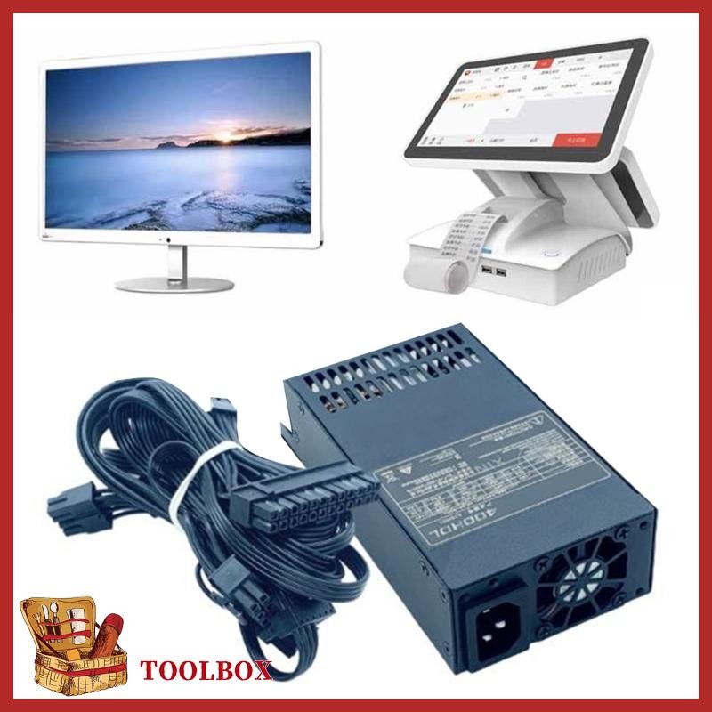 TOOLBOX Flex 400W PSU 400W ATX Flex Full Modular Power Supply สําหรับ POS ระบบขนาดเล็ก 1U Flex ITX ค