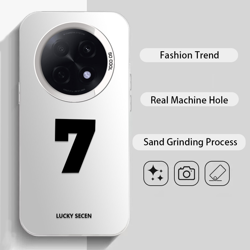 สําหรับ Oppo F29 Pro& Oppo F29 Pro 5G , Lucky number 7, Sunrise,เคสโทรศัพท์ IMD ป้องกันการตกแบบด้านค