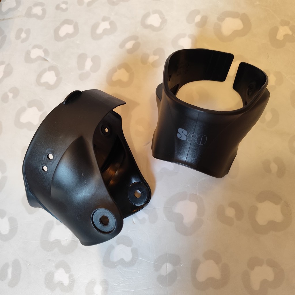 USD - Sway Black Agggressive Inline Skate Cuffs