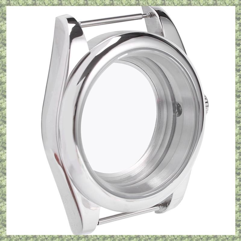 (KT) 39mm Stainless Steel Polishing Case Sapphire Glass Fit NH35/NH35A NH36/NH35A Movement