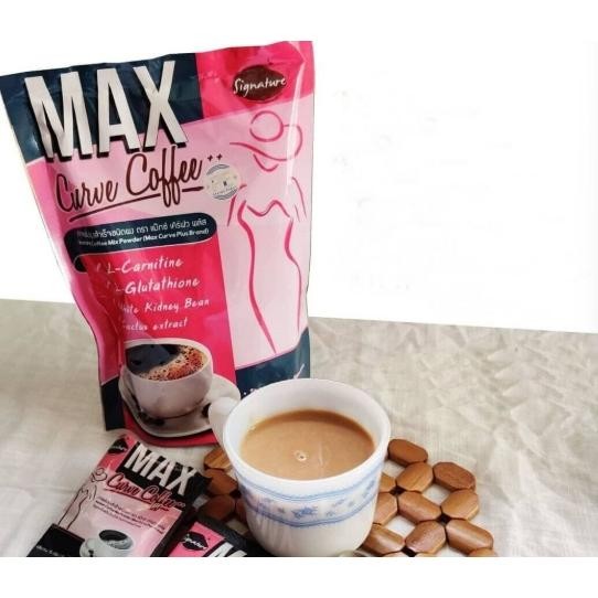 ( 1 ถุง 10 ซอง ) Max Curve Coffee  กาแฟแม็ก ปรุงสำเร็จชนิดผง x 3 ห่อ - รูปที่ 4