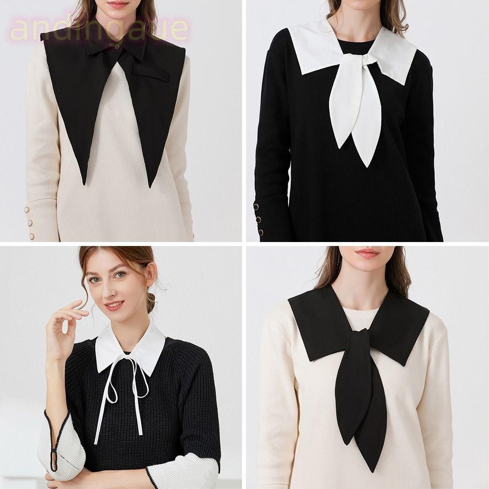อันดา เสื้อปกปลอม, ปกคลาสสิกที่ถอดออกได้, ผู้หญิงผ้าฝ้ายวินเทจเสื้อผ้าอุปกรณ์เสริม